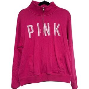 Victoria’s Secret PINK quarter zip - medium - pre owned